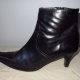 Coach Black Leather Boots (with flash)