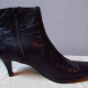 Coach Black Leather Boots (no flash - zipper)