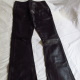Black Rachelle Leather Pants (Full Back)