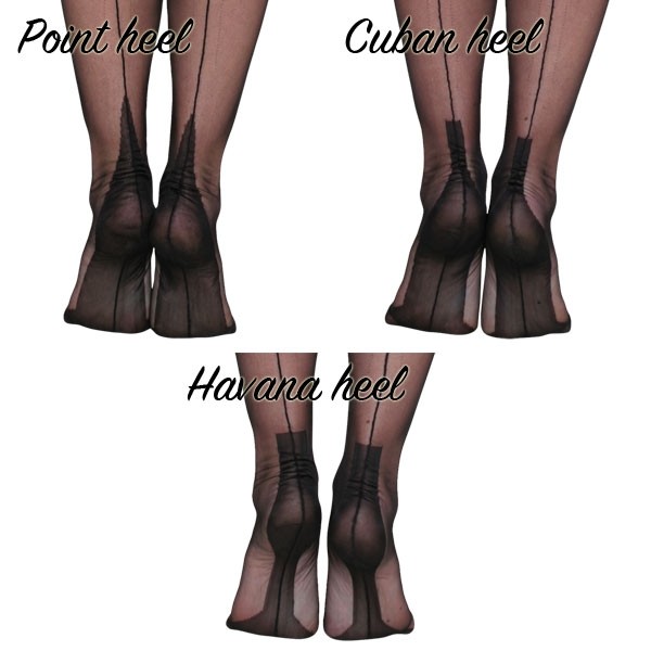 Heel Styles Fully-Fashioned Heel Styles