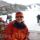 Mistress Troy at the ski slopes in Utah, U.S.A.