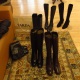 Boot shopping at Varda, NYC